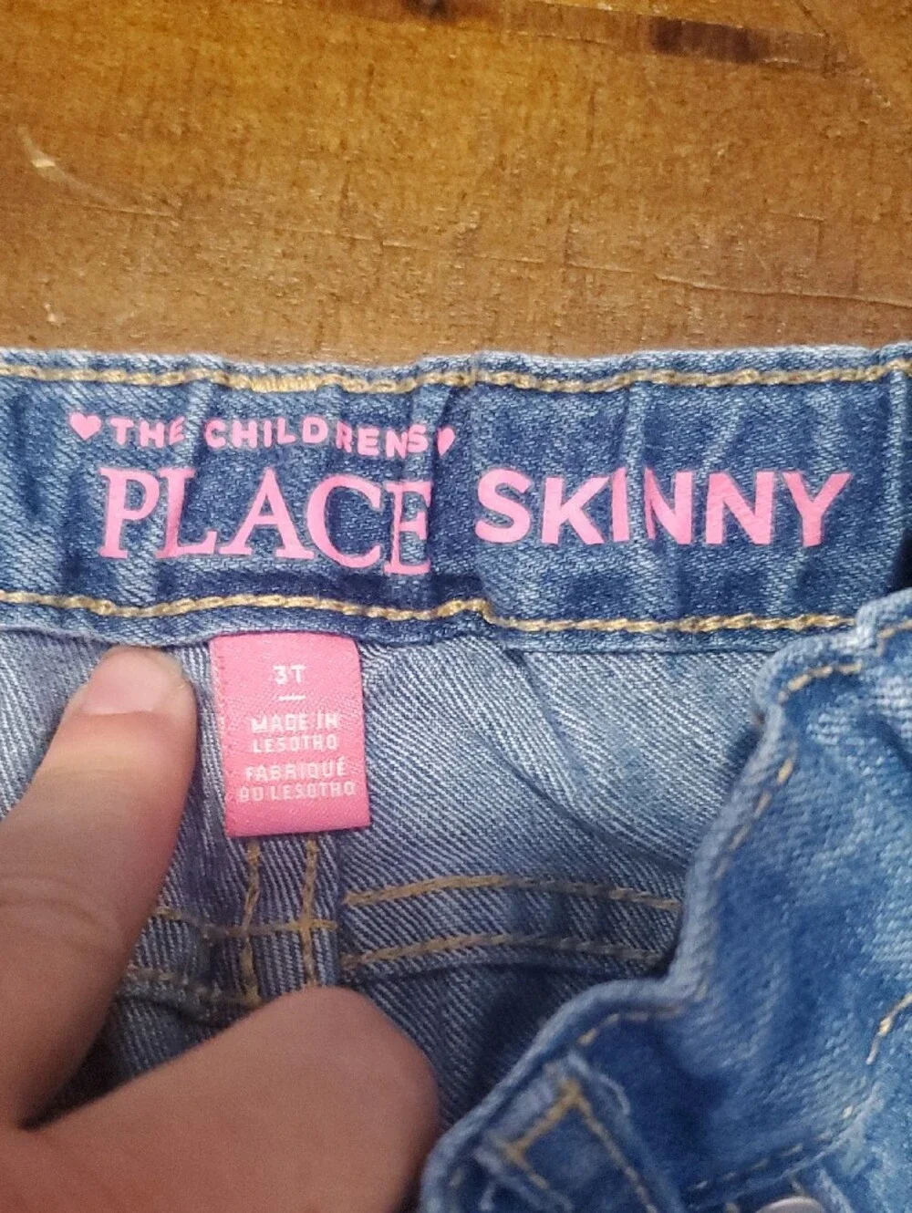 The Children's Place Kids Medium Blue Elastic Waist Jeans